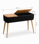 Hanah Home Sole - Aparador Negro